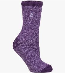 Heat Holders BSLHH496G1PUR Frauen ABS-Socken lila 