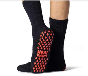 Heat Holders BSMHH08H1BWR Herren ABS-Socken schwarz-rot 