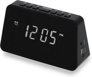 AIC WM3020i QI Radiowecker schwarz 