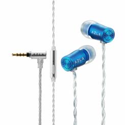 AZLA Premium Gaming earphone with L/R balance, including USB-DAC adapter+USA A Lapid Blue 