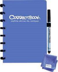 CorrectBook DIN A5 blue blanko 