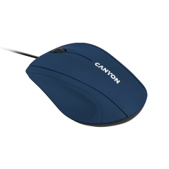 Canyon CNE-CMS05BL wired optical mouse darkblue 