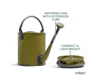 Colapz COL2706  Zusammenklappbare Gießkanne & Eimer oliv 