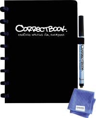 CorrectBook DIN A5 black blanko 