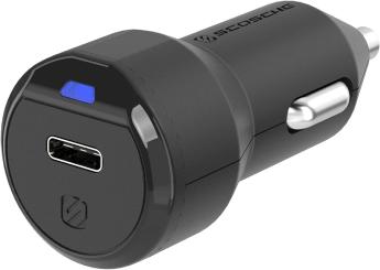 Scosche CPDC8-SP PowerVolt™ 18W Certified USB Type-C Car Charger Power Delivery 3.0 for standard USB 