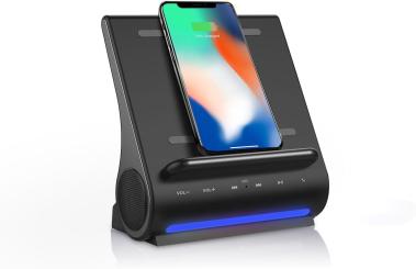Azpen DockAll D100 - Qi Wireless Charging Sound Hub 
