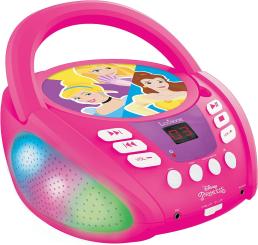 Lexibook RCD109DP Disney Princess Bluetooth CD player with Lights 