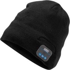 August EPA20B Bluetooth Wintermütze Beanie schwarz 