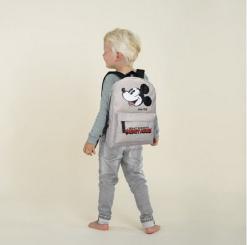 Vadobag Kinderrucksack Mickey Mouse The Biggest Of All Stars grau 
