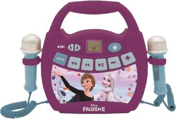 Lexibook MP320FZZ Disney Frozen Light Bluetooth Speaker with Mics and Rechargeable Battery 