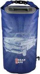 OverBoard US1005B Urban Safe wasserdichte Tasche Packsack 20 Liter Blau 20068 