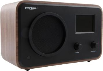 Sahaga 100244 POPradio walnuss/schwarz 