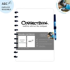 CorrectBook DIN A5 white liniert 