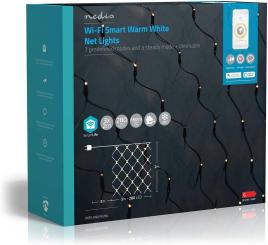 Nedis WIFILXN01W280 SmartLife Dekorative LED | Wi-Fi | Warmweiss | 280 LED's | 3 x 2 m | Android™ / 