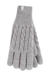 Heat Holders BSGH763MLGRY Frauen Handschuhe LIGHT GREY M/L 
