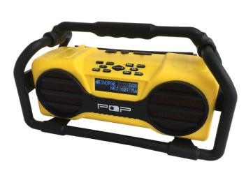 Sahaga 100297 POP@Worksite Radio gelb 