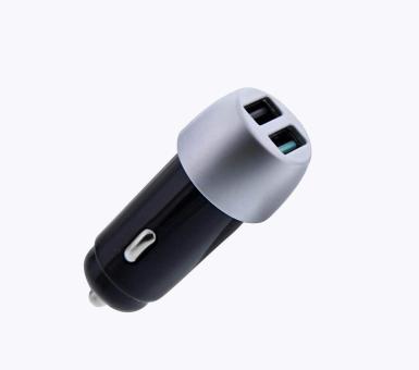 TNB CACSILVER QC 3.0 Zinc Car charger - Black 