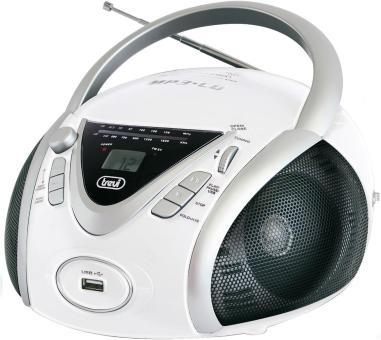 Trevi CMP 542 USB Portable Radio white 