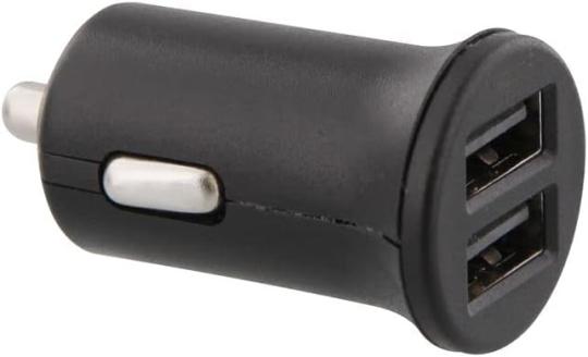 TNB ACGPCAR2A Double USB car charger 2.4A - black 