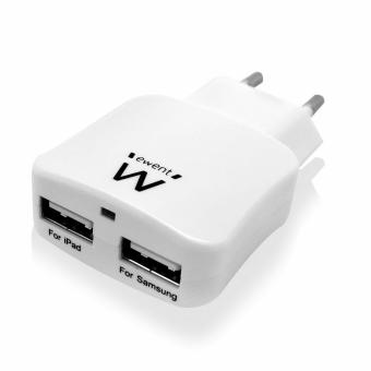 Eminent EW1210 USB Dual Wall Charger weiß 