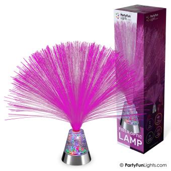 PartyFunLight 86814 LED FIBER OPTIC GLITTER LAMP 