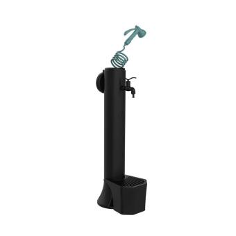 SINED FONTANA-TRITONE-PRO-NERA Schwarzer Gartenbrunnen 