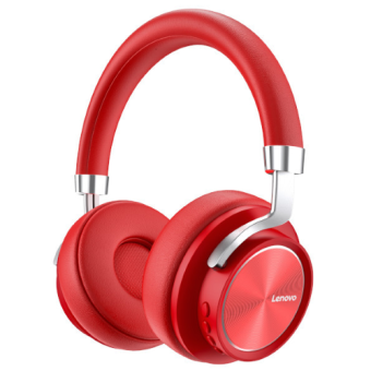 Lenovo HD800 Bluetooth Headphone red 