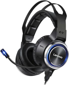 Lenovo HS25 black Gaming Kopfhörer 