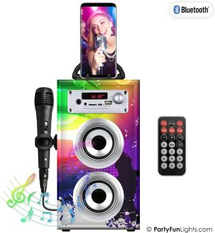 PartyFunLights 86110 - KARAOKE MICROPHONE MIC. HOLDER • PHONE HOLDER 
