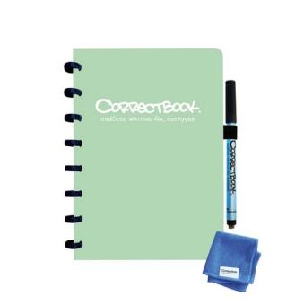 CorrectBook DIN A5 mint green blanko 