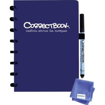 CorrectBook DIN A5 navy blue blanko 