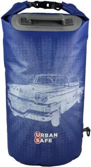 OverBoard US1005B Urban Safe wasserdichte Tasche Packsack 20 Liter Blau 20068 