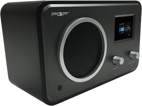 Sahaga 100315 POPradio schwarz/schwarz 