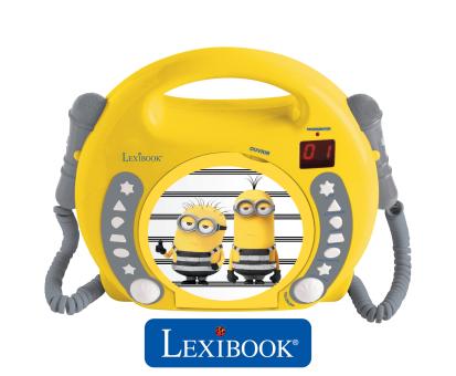 Lexibook RCDK100DES CD-Player mit Mikrofone Minions 