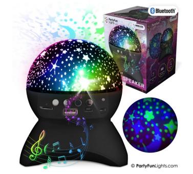 PartyFunLights 86678 - BLUETOOTH STARLIGHT SPEAKER 