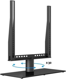 Multibrackets 1114 M VESA Tablestand Turn Medium MAX 400x400 Black 