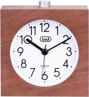 Trevi SL 3840 Wecker aus dunklem Holz 