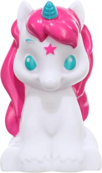 Lexibook NLJ01UNI Einhorn 3D LED-Taschen-Nachtlicht 
