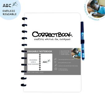 CorrectBook DIN A5 white liniert 
