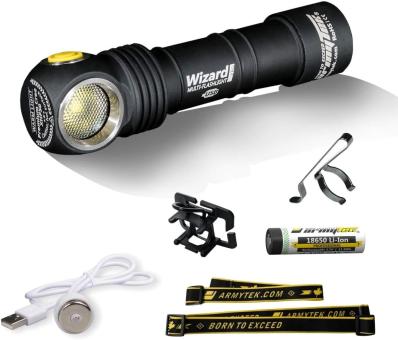 Armytek Wizard Pro v3 XHP50 Magnet USB cold light 