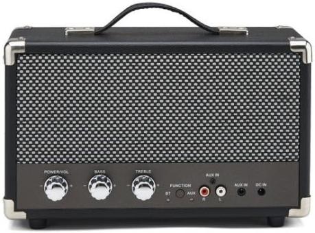 GPO WESTWOODMINIBLA Compact retro Bluetooth speaker mini black 